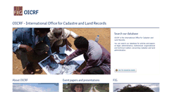 Desktop Screenshot of oicrf.org